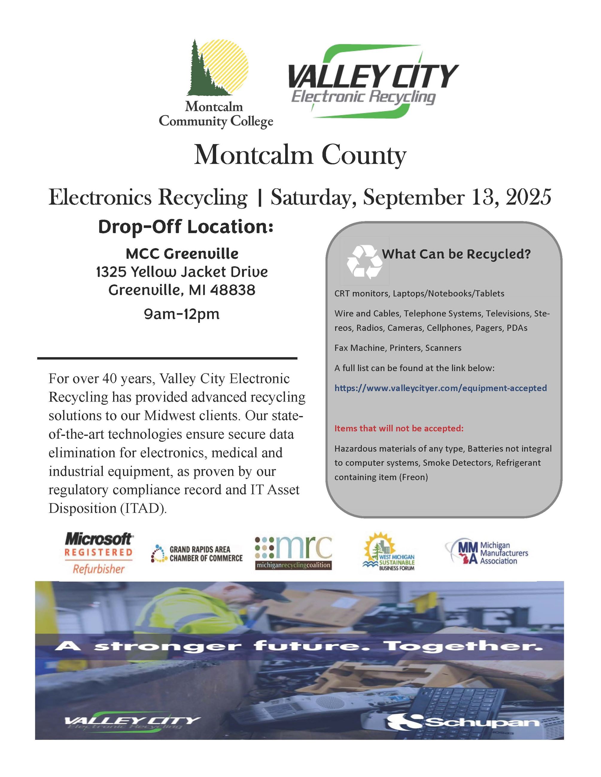 Electronics Recycling Event